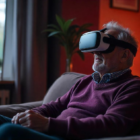 virtueel uitleg thuis op de bank